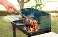 Preparing barbeque
