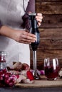 Preparing a beetroots juice Royalty Free Stock Photo