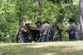 Preparing the cannon Royalty Free Stock Photo