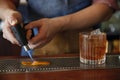 Preparing a cocktail