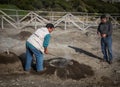 Preparing Furnas stew