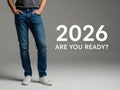 Preparing for the future: are you ready for 2026 Royalty Free Stock Photo