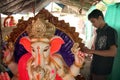 Preparing for Ganesh Festival