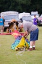 Preparing the Hot Air Balloon