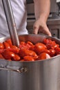 Preparing passata cream