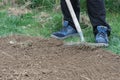 Preparing soil for planting