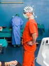 Preparing for surgical intervention Royalty Free Stock Photo