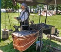 Colonial Blacksmith Royalty Free Stock Photo