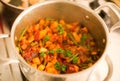 Preparing vegetable ragout