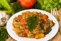 Preparing vegetable ragout