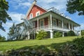 Presbytery of Saint-Jean-Baptiste - Saint-Jean-Port-Joli, Quebec Royalty Free Stock Photo