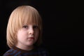 Preschool-aged boy portrait