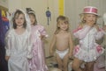 A preschool class playing dressup in Washington, D.C. Royalty Free Stock Photo