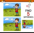 Preschool differences activity task