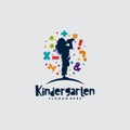 Preschool, kindergarten, playgroup logo