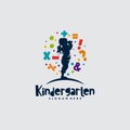 Preschool, kindergarten, playgroup logo