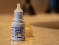 Prescription Bottle of Timolol Maleate Ophthalmic Solution