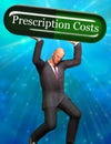 Prescription Costs Royalty Free Stock Photo