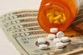 Prescription Drug Costs Royalty Free Stock Photo