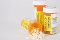 Prescription Medication Pill Bottles 10 Royalty Free Stock Photo