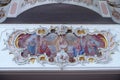 Presenation of Jesus in the temple, fresco in the Maria Vesperbild Church in Ziemetshausen, Germany