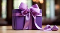 present bow on package