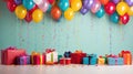 present gift party background