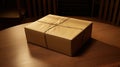 present package on table Royalty Free Stock Photo