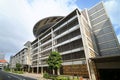 View of the Singapore Supreme Court Building from end of Supreme Court Lane Royalty Free Stock Photo