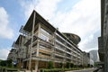 View of the Singapore Supreme Court Building from entrance of Supreme Court Lane Royalty Free Stock Photo