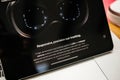 Presentation Apple Vision Pro mixed reality XR headset
