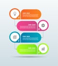 Presentation business infographic design template
