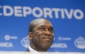 Presentation of Clarence Seedorf as the new coach of Deportivo de la CoruÃÂ±a