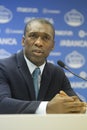 Presentation of Clarence Seedorf as the new coach of Deportivo de la CoruÃÂ±a