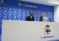 Presentation of Clarence Seedorf as the new coach of Deportivo de la CoruÃÂ±a