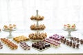 The presentation of confectionery for different tastes