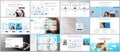 Presentation design vector templates, multipurpose template for presentation slide, flyer, brochure cover design