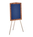 Presentation easel drawing chalkboard. Royalty Free Stock Photo