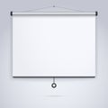 Presentation, Empty Projection screen