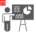 Presentation glyph icon