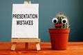 Presentation Mistakes and funny cactus.