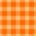 Presentation seamless check pattern, vogue background fabric textile. Fiber tartan texture vector plaid in orange and bright