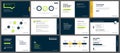 4 data infographics tab paper index template. Illustration business abstract background