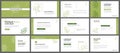 Presentation and slide layout background. Design green leaves template. Use for business keynote, presentation, slide, marketing,