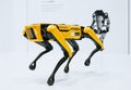 Presentation of Spot, four-legged robot by Hyundai Boston Dynamics in Motor Show exhibition event