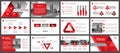 Presentation templates, corporate. Elements of infographics for presentation templates. Royalty Free Stock Photo
