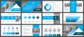 Presentation templates, corporate. Elements of infographics for presentation templates.