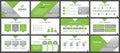 Presentation templates, corporate. Elements of infographics for presentation templates. Royalty Free Stock Photo