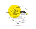 Presentation time line icon. Watch sign. Vector