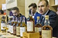 The Balvenie whisky booth at Whisky Dram Festival. Kiev, Uktaine.